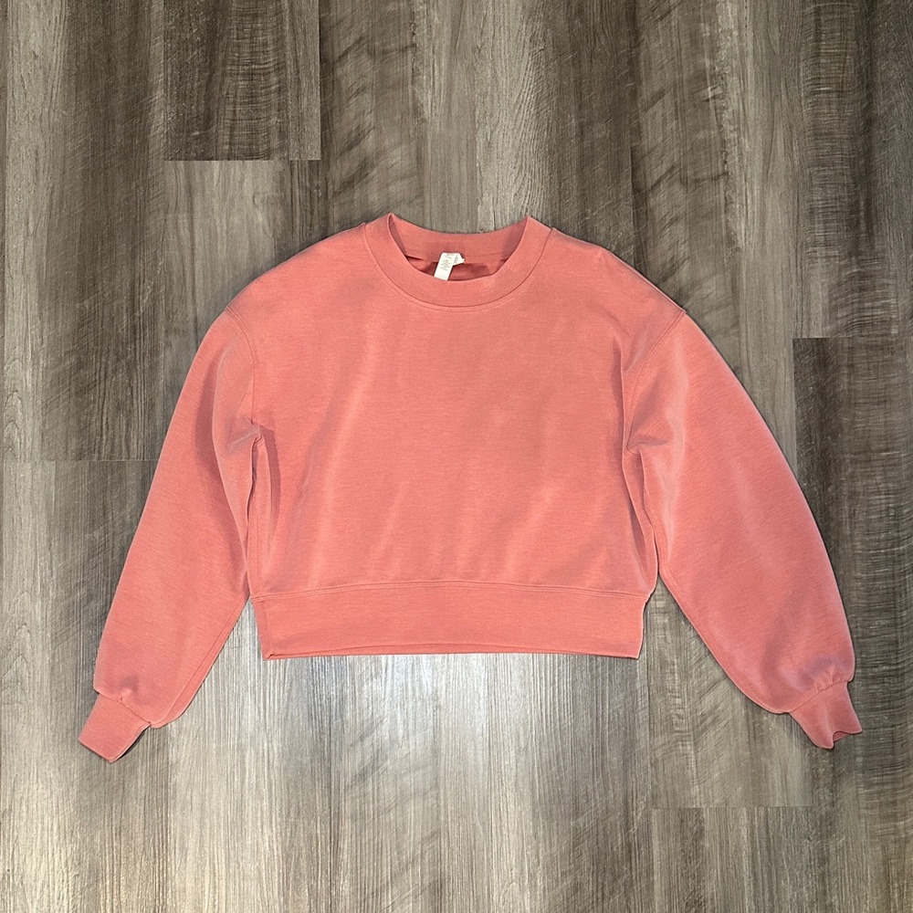 Lululemon Softstreme Perfectly Oversized Cropped Crew Sweatshirt - 2